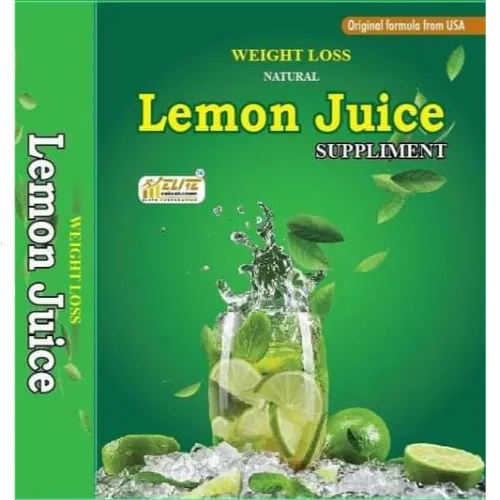 Natural Weight Loss Lemon Juice Suppliment