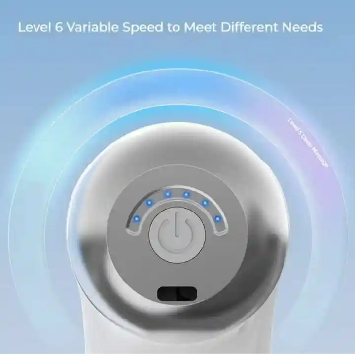 LM-130 Portable Three Headed Fascia Massage Gun - View