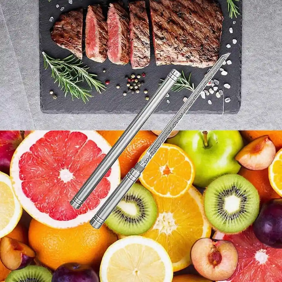 Multipurpose Outdoor Portable Fruit Knife with Sheath - View