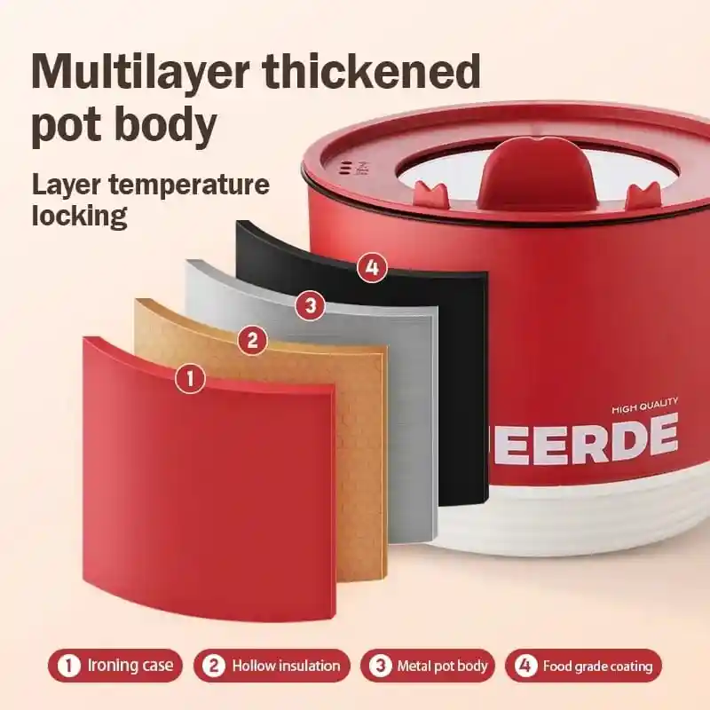 Yueerde Mini Cooking Pot (1.5L) - View