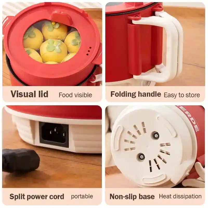 Yueerde Mini Cooking Pot (1.5L) - View