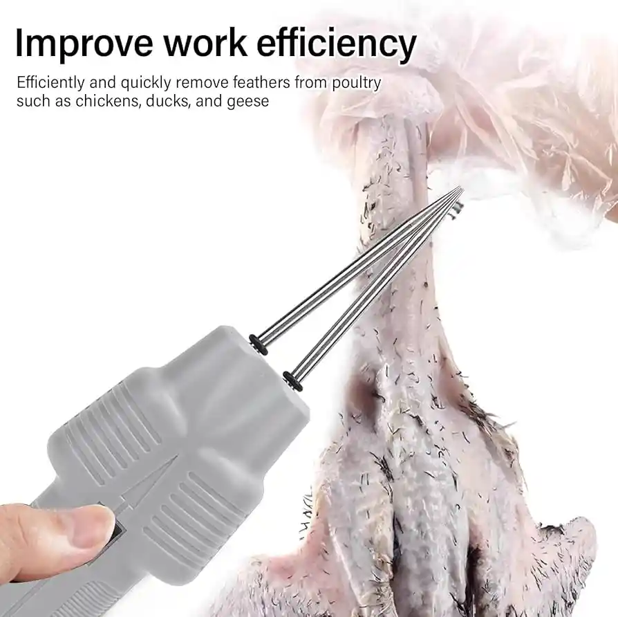 Electric Feather Plucker Hair Extractor 160W Handheld Chicken Duck Goose Short Hair Removing Machine Poultry Hair Remove Tools - View
